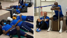 Обамеянг и компания спаха на летище, не им позволиха да влязат в Гамбия