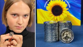 Европейска страна пусна в обращение монета, посветена на Украйна 