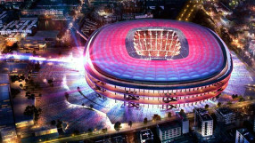 Футболните стадиони на бъдещето (СНИМКИ)