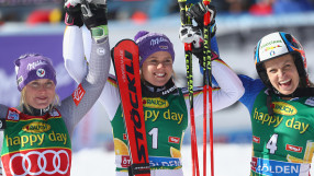 Виктория Ребенсбург спечели първия старт в алпийските ски