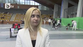 Йоана Илиева в ролята на съдия на турнира 