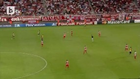 Олимпиакос 2:1 Атлетико Мадрид след гол на Манджукич (ВИДЕО)