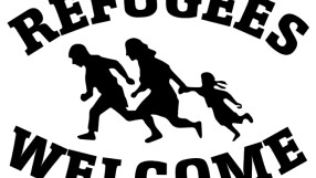Феновете в Германия приветстват бежанците (СНИМКИ)