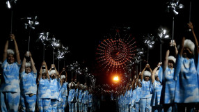 Пищно бразилско парти за край на 15-те параолимпийски игри (ГАЛЕРИЯ)