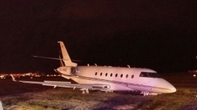 Самолетът на Роналдо катастрофира в Барселона (ВИДЕО)