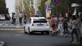 Въоръжен мъж заплаши да взриви мост в украинската столица