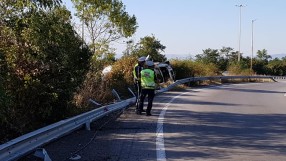 Мъж загина при тежка катастрофа на входа на София 