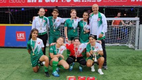 Четвърто място за женския ни футболен отбор на европейското за хора в неравностойно положение