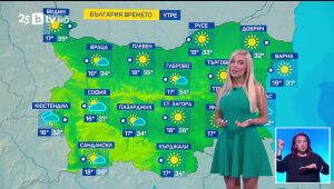 Времето - Централна емисия - 02.08.2025	