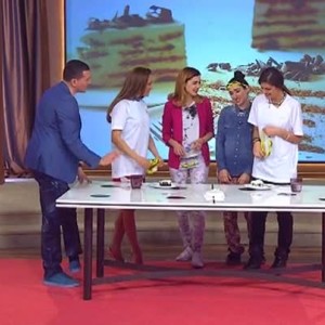Снимка: Забавна игра в студиото на "Мармалад"