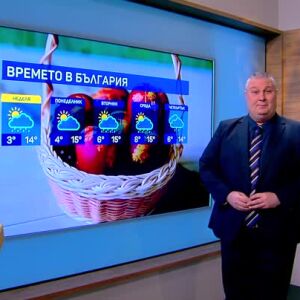 Снимка: На Велика събота - дъжд, сняг и гръмотевици