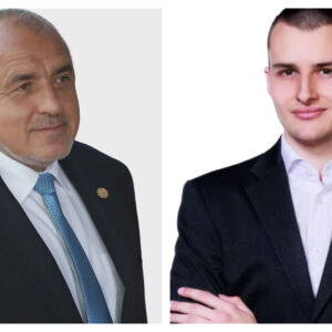 Снимка: Бойко Борисов и Дейвид Караиванов - гости в "Лице в лице"