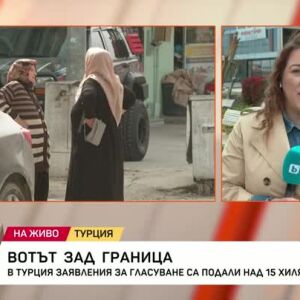 Снимка: В Турция заявления за гласуване са подали над 15 хиляди души