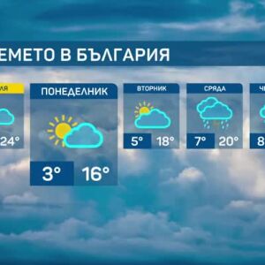 Снимка: Топло и слънчево в събота