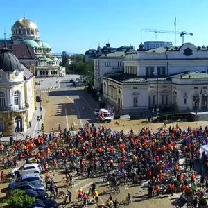 Снимка: Велошествие за по-чист въздух