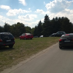 Снимка: Коли пълнят полянките пред Делфинариума 