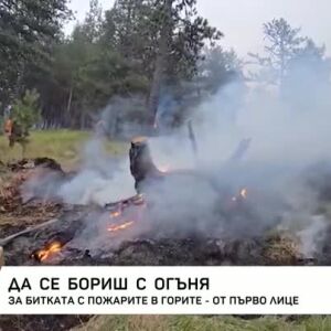 Снимка: Да се бориш с огъня