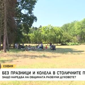 Снимка: Ще бъдат ли глобявани столичани за празнуване на детски рождени дни в парковете?