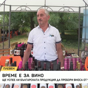 Снимка: За поредна година Плевен е домакин на фестивала "Време за вино"