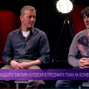 Снимка: Каскадьорът Емилиян Колевски в пресечната точка на Холивуд и Боливуд