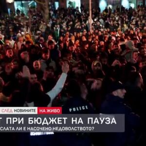 Снимка: Протест при бюджет на пауза