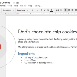 Снимка: Google Docs вече позволява и гласово редактиране/форматиране на текста