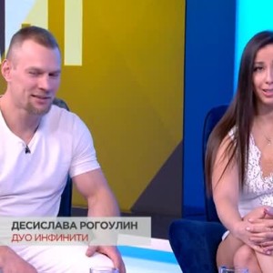Снимка: За първи път на сцена заедно - дуо "Инфинити" в "България търси талант"