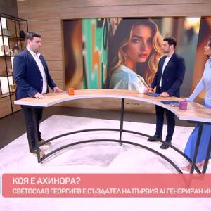 Снимка: Кой е първият български AI инфлуенсър?