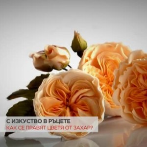 Снимка: Как се правят цветя от захар?