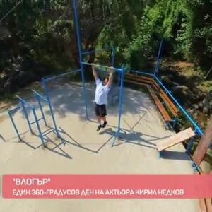 Снимка: 360-градусов ден с актьора Кирил Недков