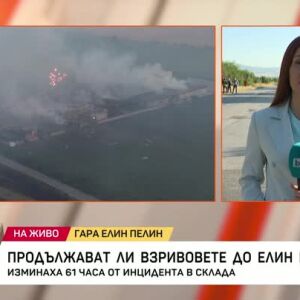 Снимка: Има ли нови взривове в Елин Пелин?
