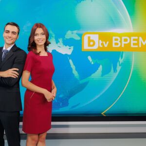 Снимка: Двама млади таланти се присъединяват към екипа от метеоролози в bTV Новините