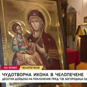 Снимка: Чудотворна икона в Челопечене