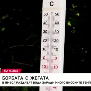 Снимка: Борба с жегите