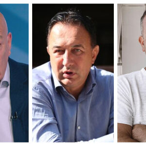 Снимка: Йово Николов, Роман Василев и Димитър Тодоранов - гости в "Лице в лице"