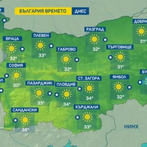 Снимка: Температурите ще достигнат до 35 градуса