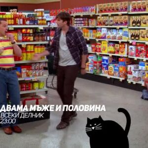 Снимка: Двама мъже и половина - всеки делник по bTV Comedy