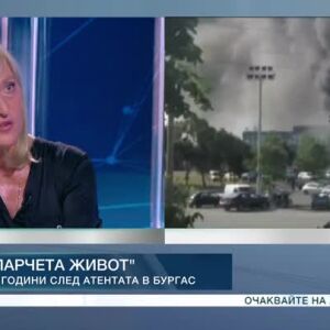 Снимка: "Парчета живот": 14 години след атентата в Бургас