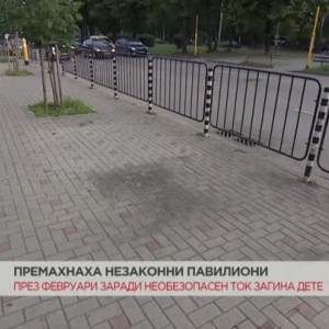 Снимка: Незаконните павилиони до болница "Св. Иван Рилски" са премахнати