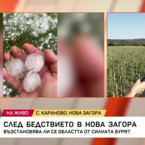 Снимка: След бедствието в Нова Загора
