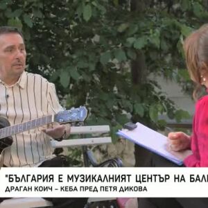 Снимка: Драган Коич-Кеба: Най-добре говоря с публиката, когато пея