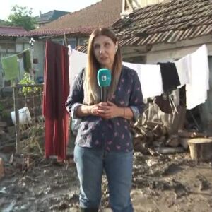 Снимка: Бедствено положение в село Тича
