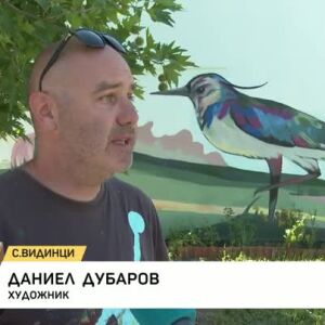 Снимка: Стенописи привличат нови жители в село Видинци