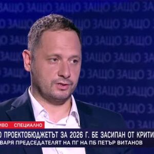 Снимка: Защо? Гост е Петър Витанов