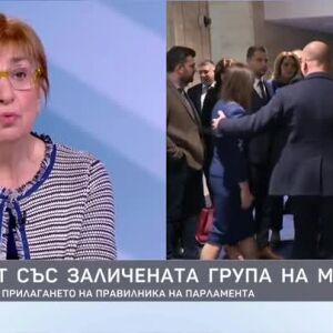 Снимка: Проф. Екатерина Михайлова за казуса със заличаването на ПГ на МЕЧ