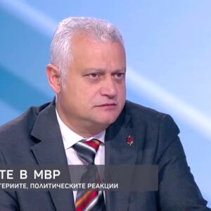 Снимка: Емил Дечев за рокадите в МВР и провеждането на честни избори