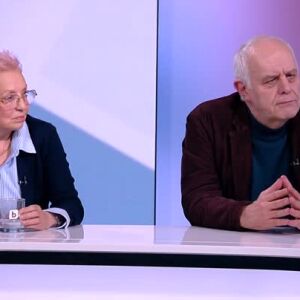 Снимка: Андрей Райчев и Диана Дамянова за политическите послания след старта на кампанията