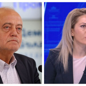 Снимка: Атанас Атанасов и Рая Назарян - гости в "Лице в лице"