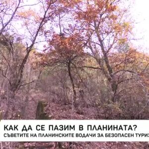 Снимка: Как да се пазим в планината?