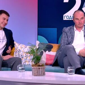Снимка: Празнуваме 25 години bTV Новините с Петър Бакърджиев и Антоан Златков